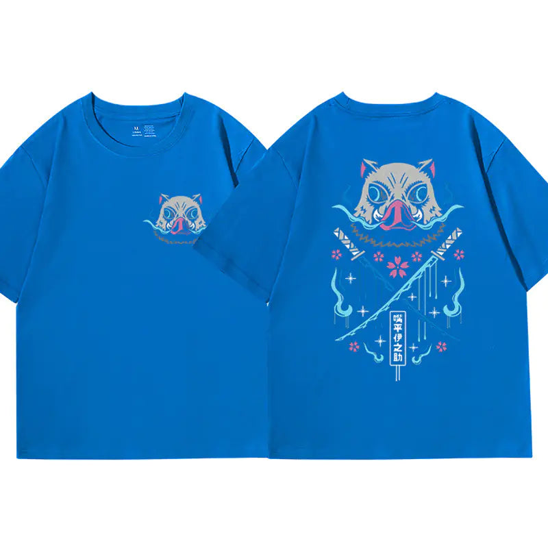 Demon Slayer Cotton T-Shirt for Men and Women