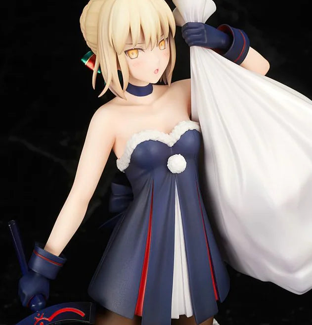 Fate/Grand Order Saber Alter/Altria Pendragon (Christmas Ver.) Anime Figurine Display Piece