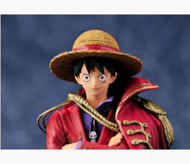 Red Cape Luffy Anime Figure Model