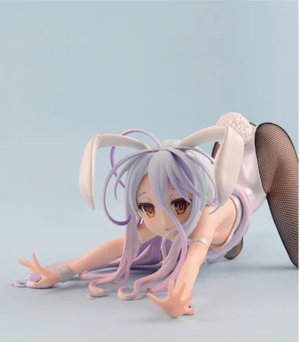 NO GAME NO LIFE White Bunny 1/4 ratio PVCAnime Figurine Mode