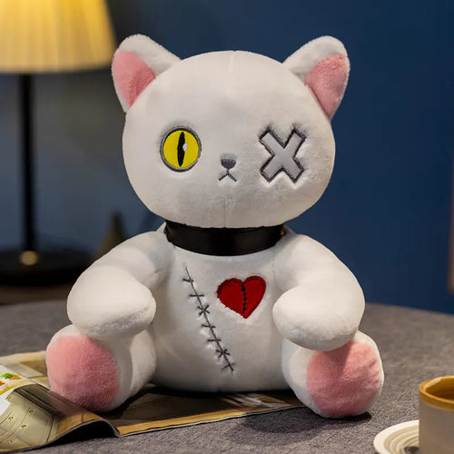 Dark Emotion Cat Plush Toy - Anime Cartoon Figure