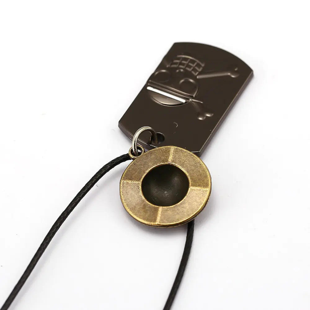 One Piece Luffy Straw Hat Pirate Keychain Pendant