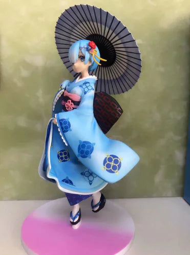 Re Zero Starting Life in Another World Ukiyo-e Ver Rem Anime Figure Model Collection