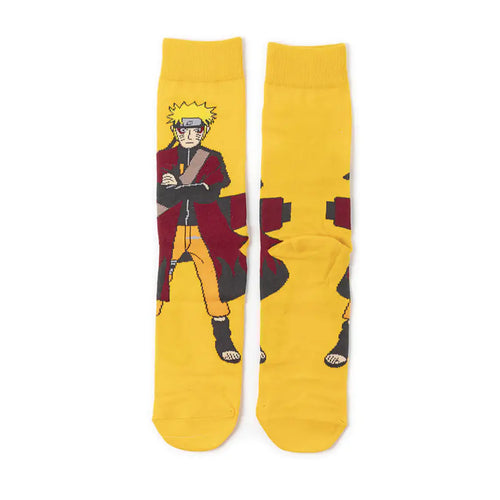 Cartoon Ninja Cotton Socks for Men - Trendy Wholesale