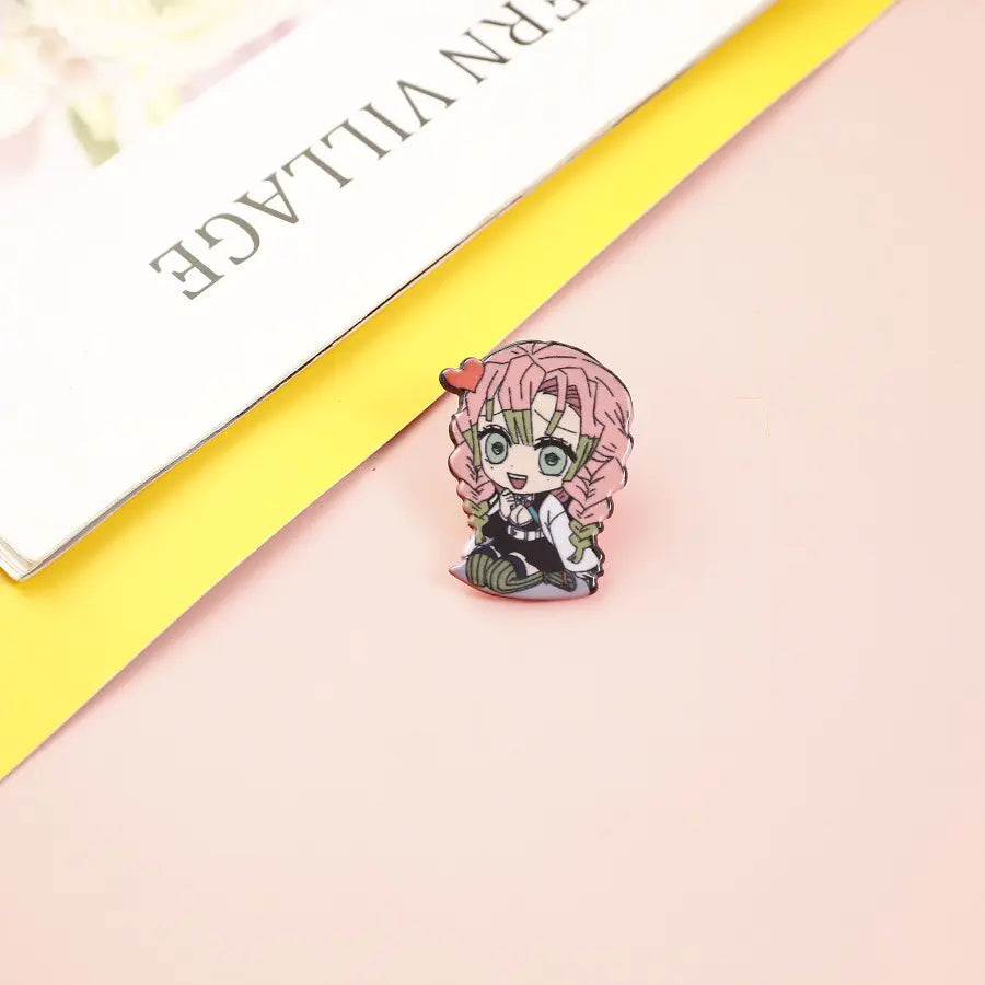 Demon Slayer Acrylic Brooch Badge - New Collection