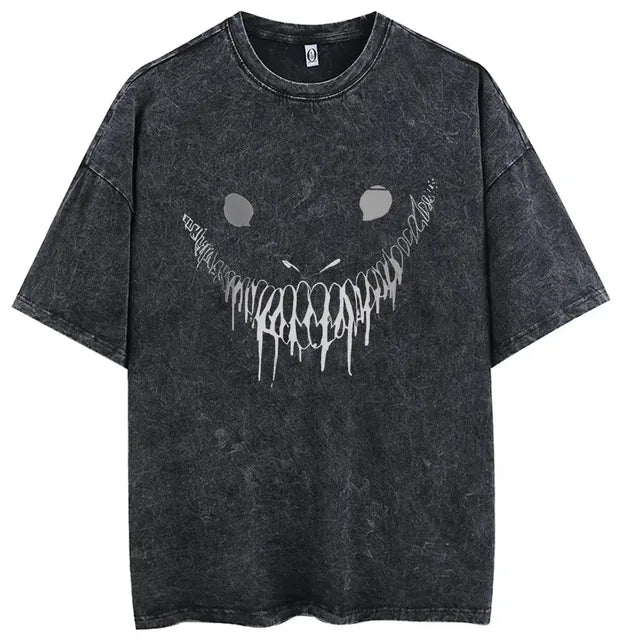 Retro Vintage Anime Graphic Hip Hop T-Shirt for Women