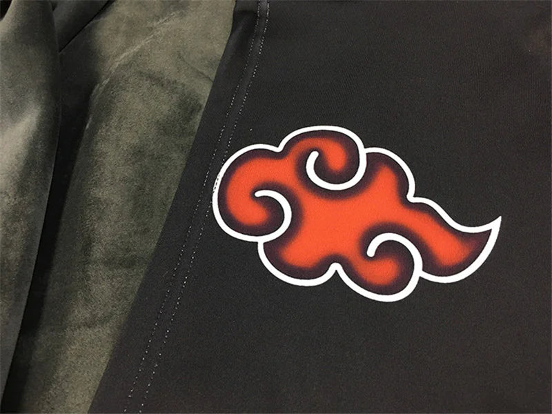 Naruto Windbreaker Coat for Students, Anime Style