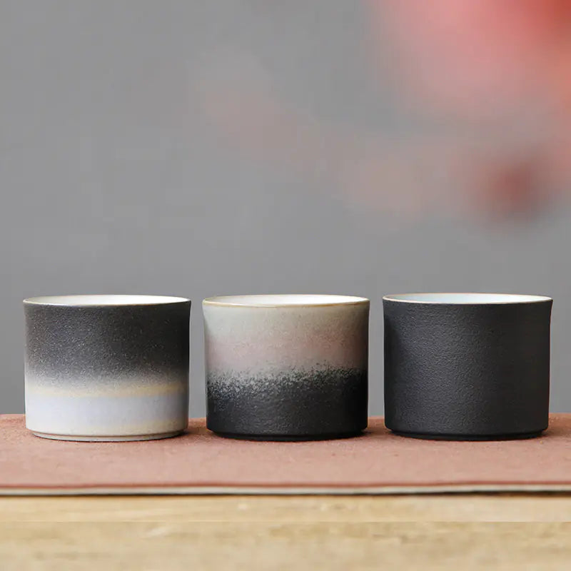 New Creative Japanese Rough Ceramic Tea Cup (Large)