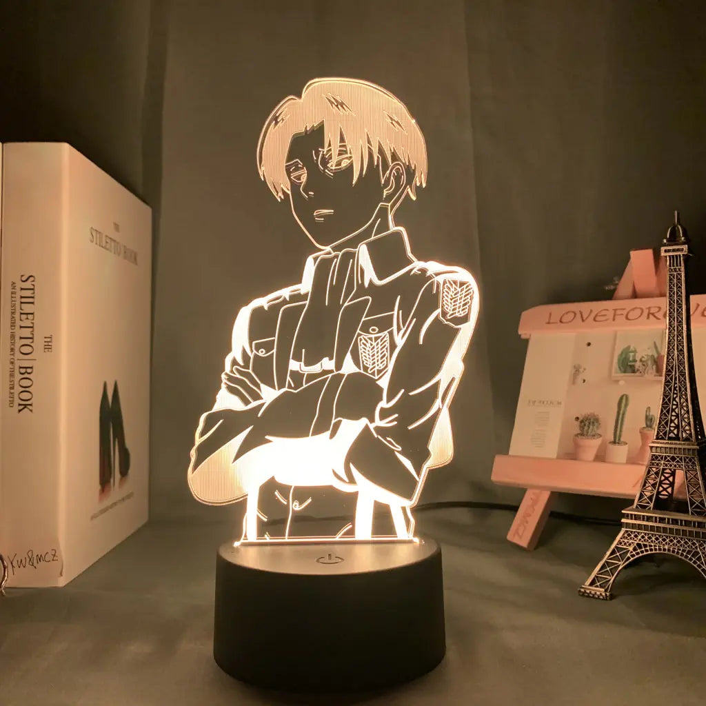 Customized LED Touch Lamp - Attack on Titan Design