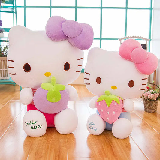 Sanrio Kawaii Hello Kitty Plush Toy Pillow Doll