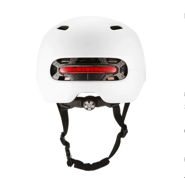 LED Helmet with Automatic Brake Light for E-Bikes