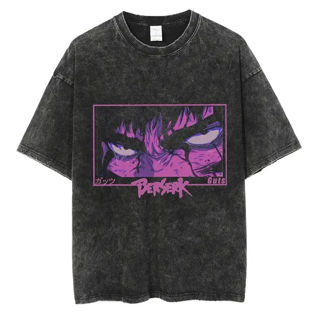 Retro Vintage Anime Graphic Hip Hop T-Shirt for Women