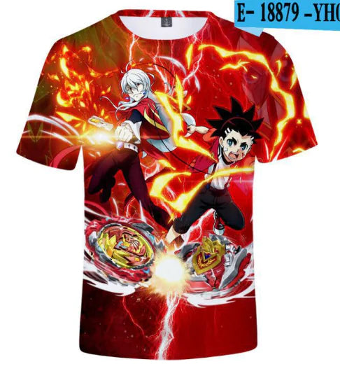 New Summer Yu Gi Oh 3D Printed Casual T-Shirt