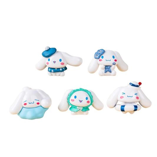 5Pcs Cute Anime Figurines Anime Cake Topper Set Birthday Party Decoration Supplies Gift for Anime Fans or Friends