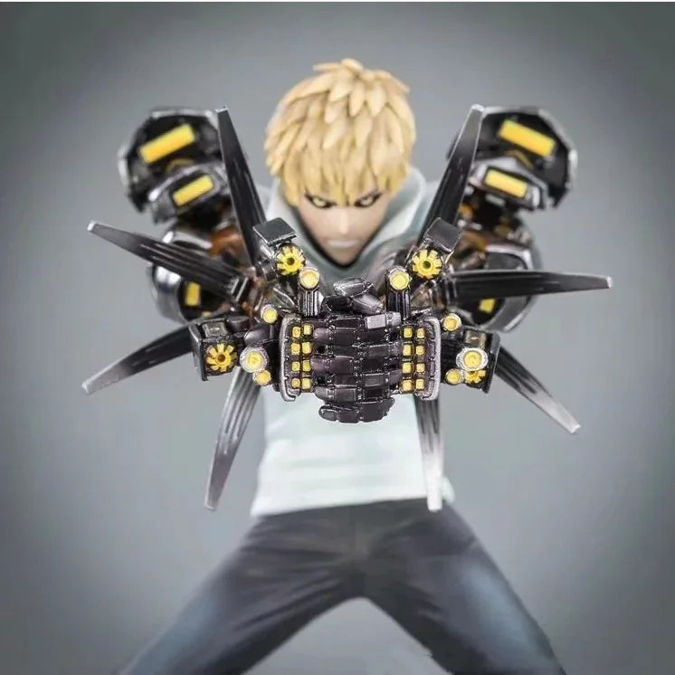 One Punch Man Saitama Figure Genos Tatsumaki Anime Figurine Model Collection