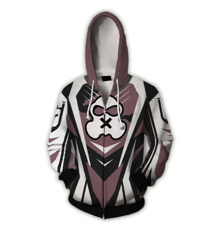3D Digital Printed Fashion Hoodie