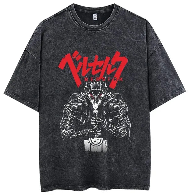 Retro Vintage Anime Graphic Hip Hop T-Shirt for Women