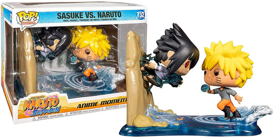 Funko Pop! Naruto Shippuden Naruto Vs Sasuke Exclusive Anime Moments