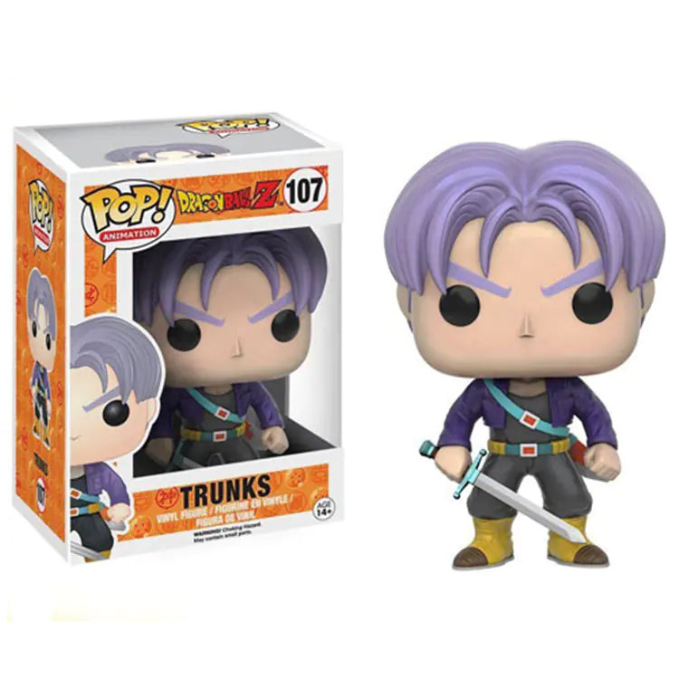 Q版 Dragon Ball Funko Pop Figures - Goku & Vegeta