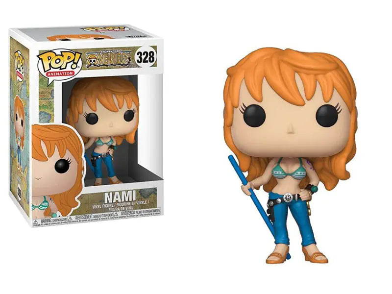 FUNKO POP One Piece Nami, Boa, Zoro, Franky Figures