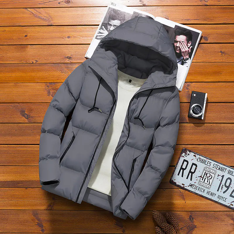 Men's Short Cotton Jacket 2019 Winter