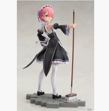 Re:Zero Rem Fairy Elements Espresto Statue Anime Figure Model Collection