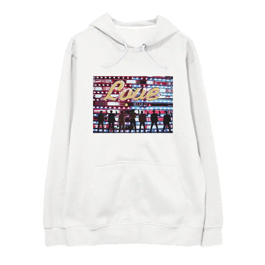 BTS Hoodie - Casual Loose-Fit Printed Sweatshirt