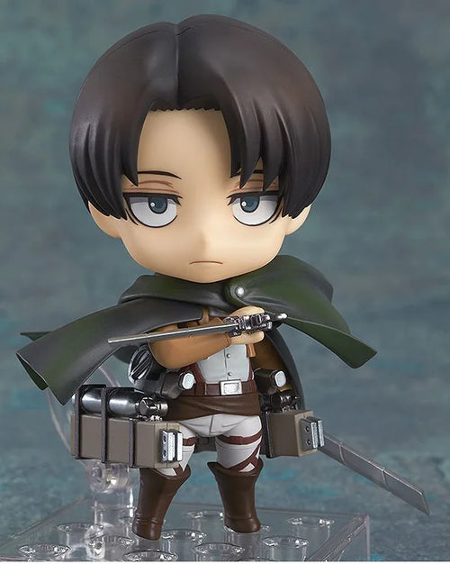 Good Smile Attack on Titan: Levi Nendoroid Figure Anime Figurine Display Piece