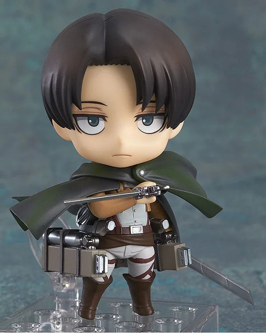 Good Smile Attack on Titan: Levi Nendoroid Figure Anime Figurine Display Piece
