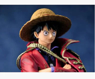 Red Cape Luffy Anime Figure Model