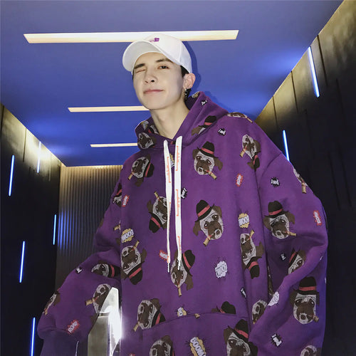 Harajuku Hip Hop Sweatshirt Jacket