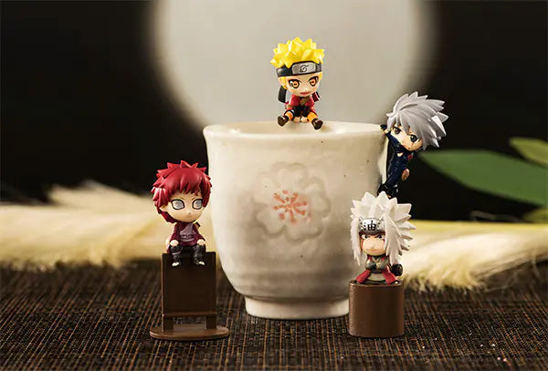Jiraiya Ochanyu Series : Naruto - Uzumaki Naruto - Shippden - Anyway, Let's Have Tea! Anime Figurine Display Decorations
