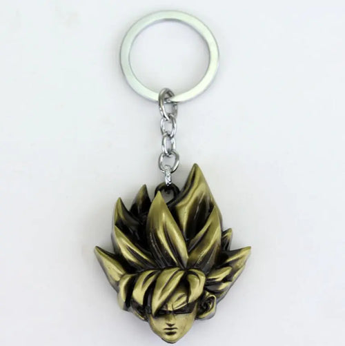 Super Saiyan Keychain - Anime Key Holder