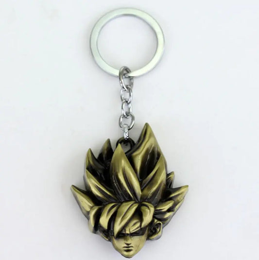 Super Saiyan Keychain - Anime Key Holder