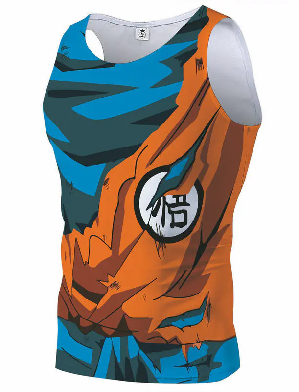 Dragon Ball Goku 3D Print Men's Tank Top