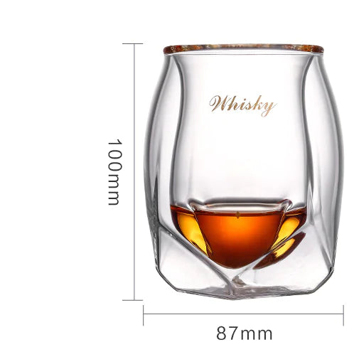 Whiskey Glasses - Set of Glass Drinkware