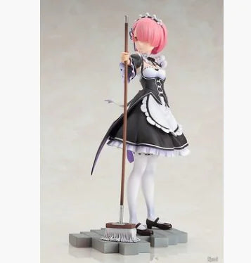 Re:Zero Rem Fairy Elements Espresto Statue Anime Figure Model Collection