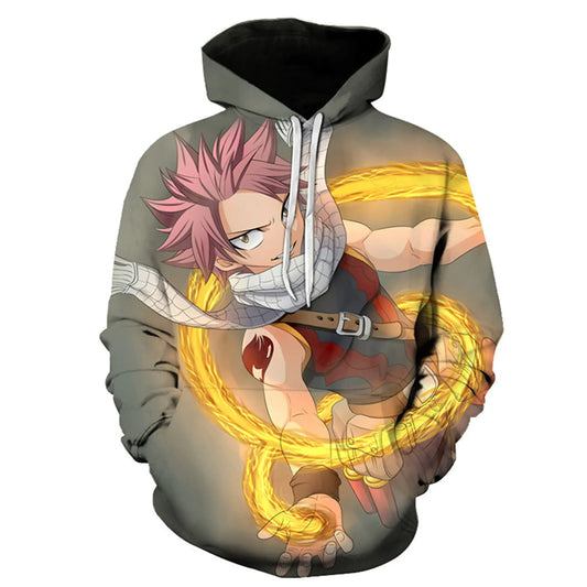 ISaikoy Anime Fairy Tail Sweatshirt Hoodie Jacket Hoody Pullovers Sweater Costume Fleeces