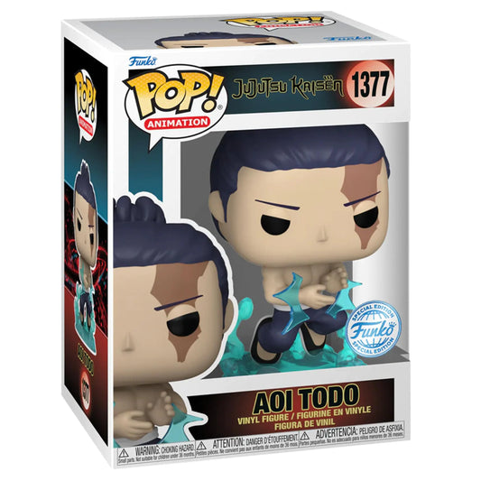 Funko Pop! Animation: Jujutsu Kaisen - Aoi Todo Special Edition Multicolor Exclusive Vinyl Figure #1377 - Common Only