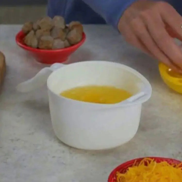 Multifunctional Microwave Egg Cooker & Separator Bowl