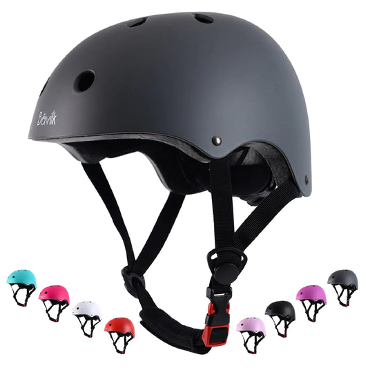 Bavilk Kids Bike HelmetBoys Girls Helmet Multi-Sport Helmet for Skateboard Roller Inline Skating Bicycle Scooter 3 Sizes