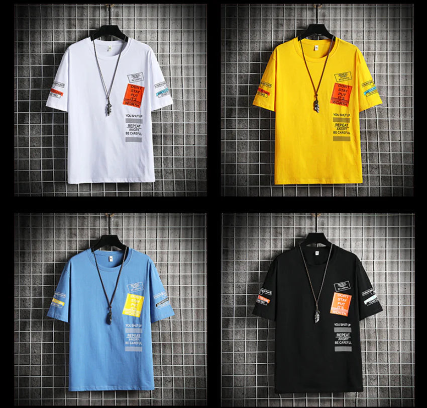 Men's Casual Loose Fit T-Shirt - Summer 2020 Style