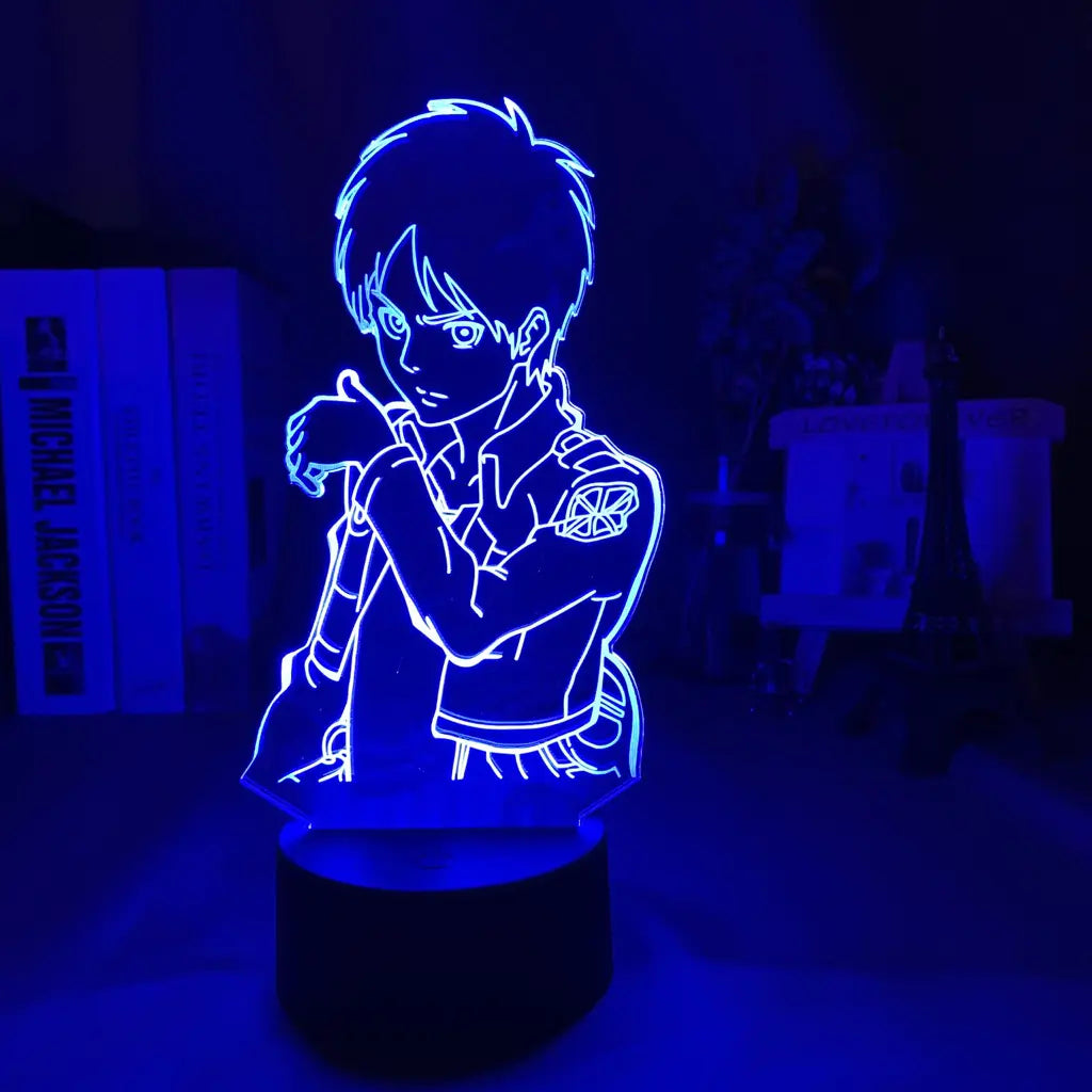 Customized LED Touch Lamp - Attack on Titan Design