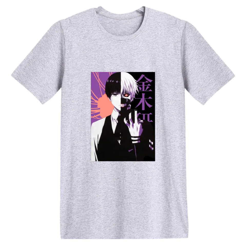 Tokyo Ghoul Anime Couple Short Sleeve T-Shirt