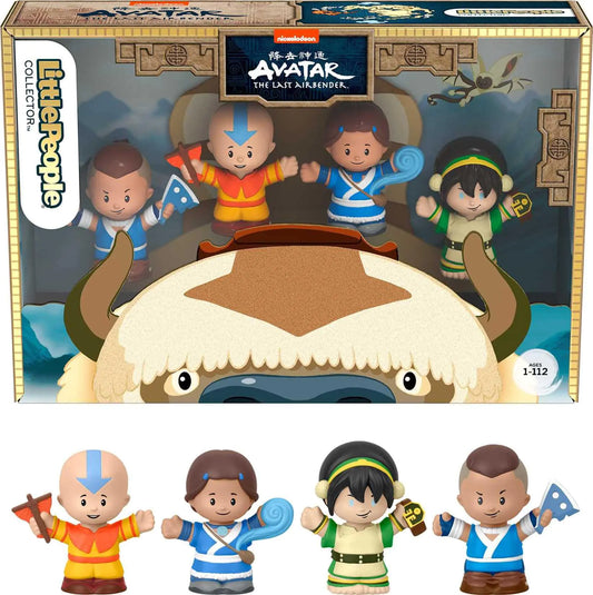 Little People Collector Avatar: The Last Airbender Special Edition Set for Adults & Fans 4 Figures in Display Package