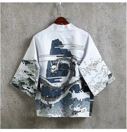 Japanese Style Kimono Jacket for Men and Women