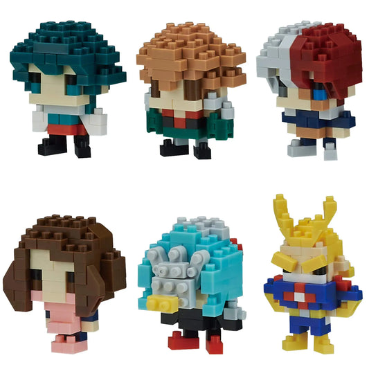 nanoblock - My Hero Academia Vol. 1 (Blind Box Complete Set) mininano Series Building Kit