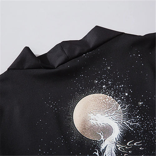 Japanese Haori Yukata for Men - Samurai Jacket/Cardigan