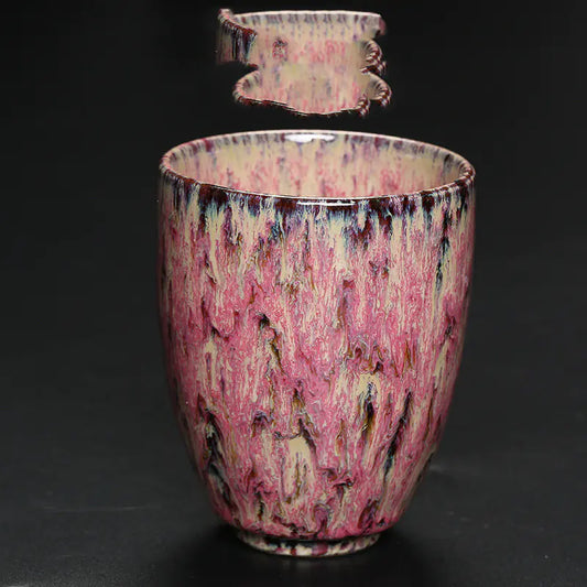 Colorful Master Cup Tea Set for Gifting