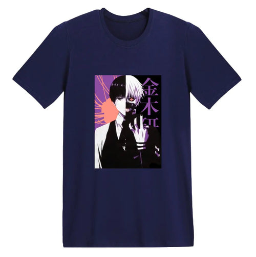 Tokyo Ghoul Anime Couple Short Sleeve T-Shirt